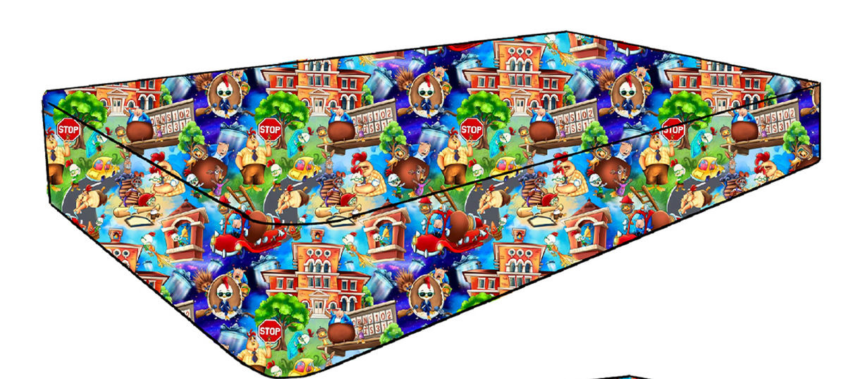 Little Chicken Twin Fitted Sheet