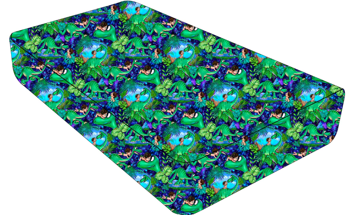 Dino Boy Twin Fitted Sheet