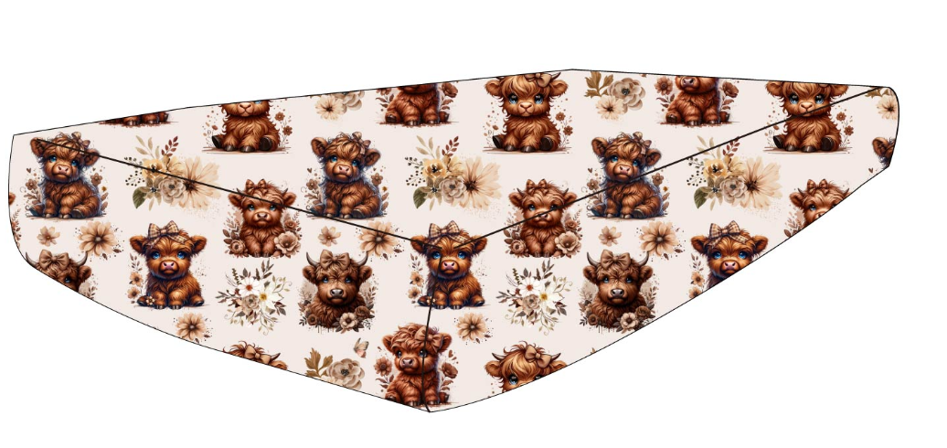 Highland Florals Crib Sheet