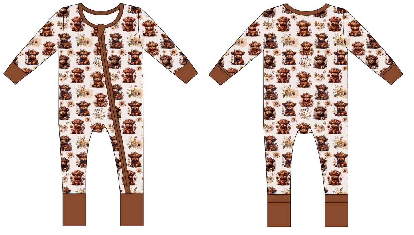 Highland Florals Zippy