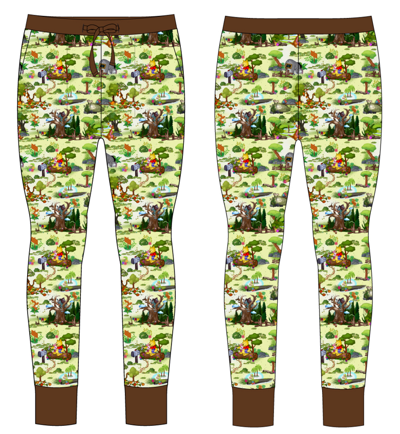 Forest Friends Women's Jogger Pants with Pockets