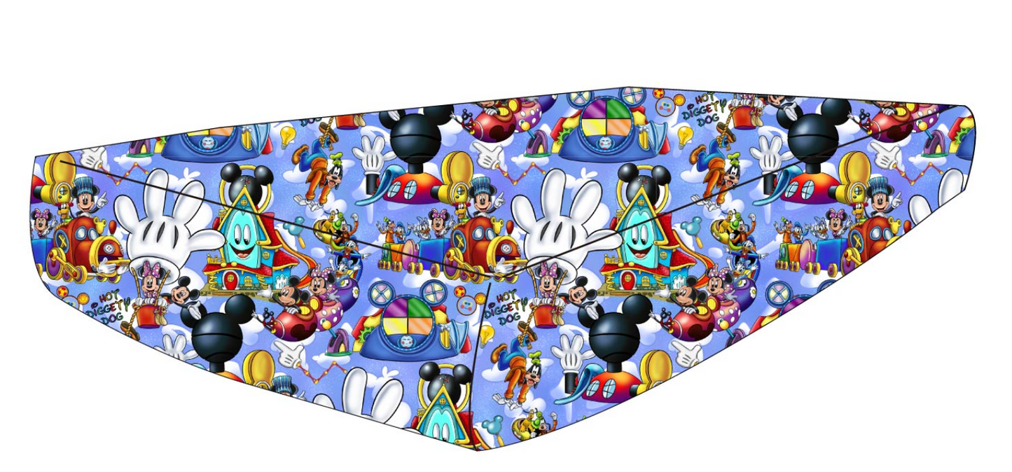 Clubhouse Fun Crib Sheet