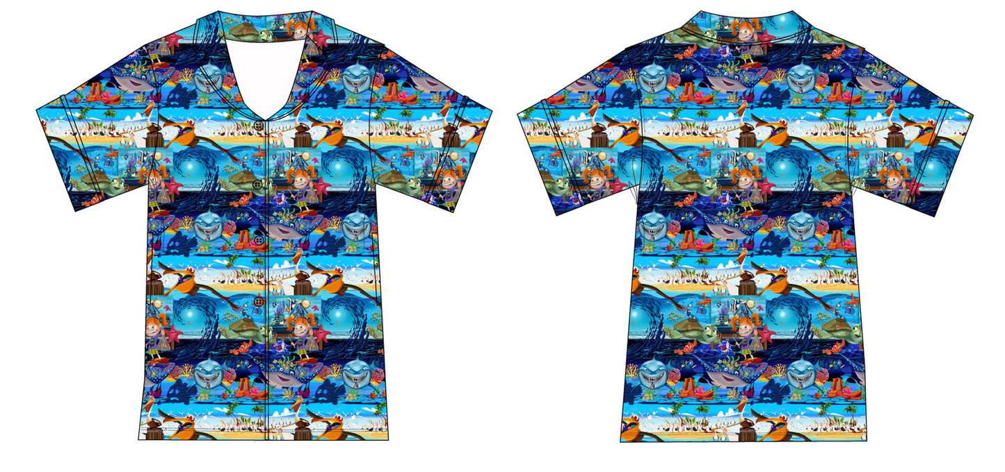 Just Keep Swimming Kids Moo Moo with Pockets