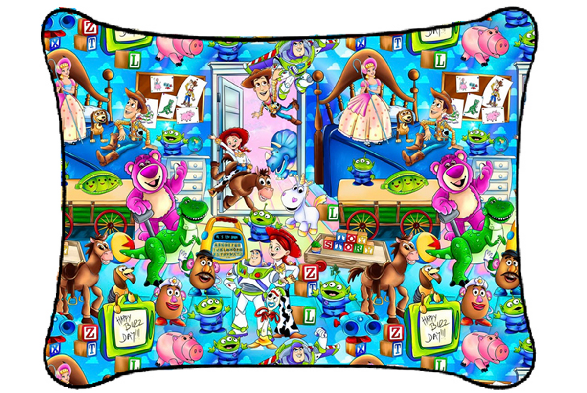Andys Toys Standard Pillowcase (with Zipper)