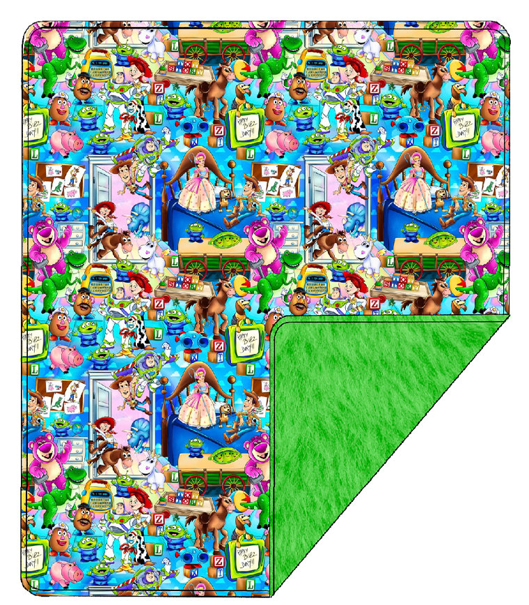 Andys Toys Plush Blanket