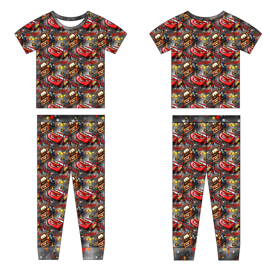 Ka-Chow! 2 Piece Short Sleeve and Pants Pajamas