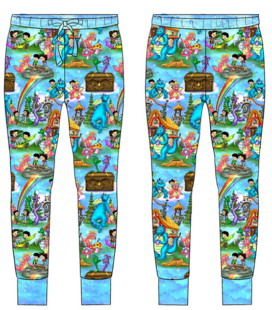 Tales of Dragons Women's Jogger Pants with Pockets