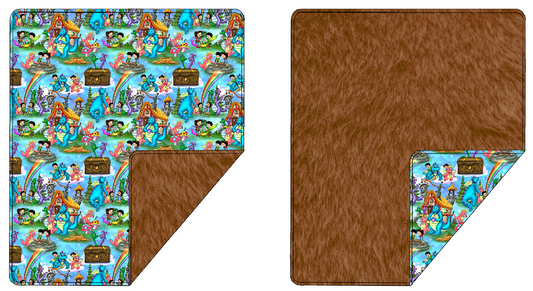 Tales of Dragons Plush Blanket