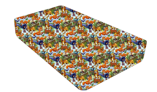 Playful Pals Twin Fitted Sheet