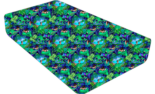 Dino Boy Twin Fitted Sheet