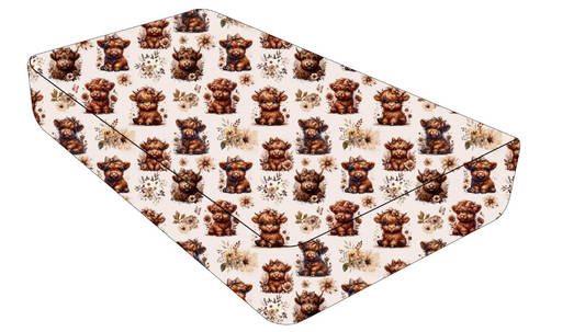 Highland Florals Twin Fitted Sheet