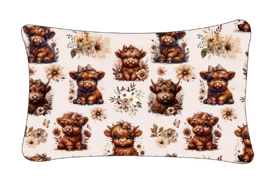 Highland Florals Standard Pillowcase (with Zipper)