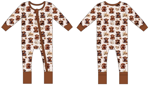 Highland Florals Zippy