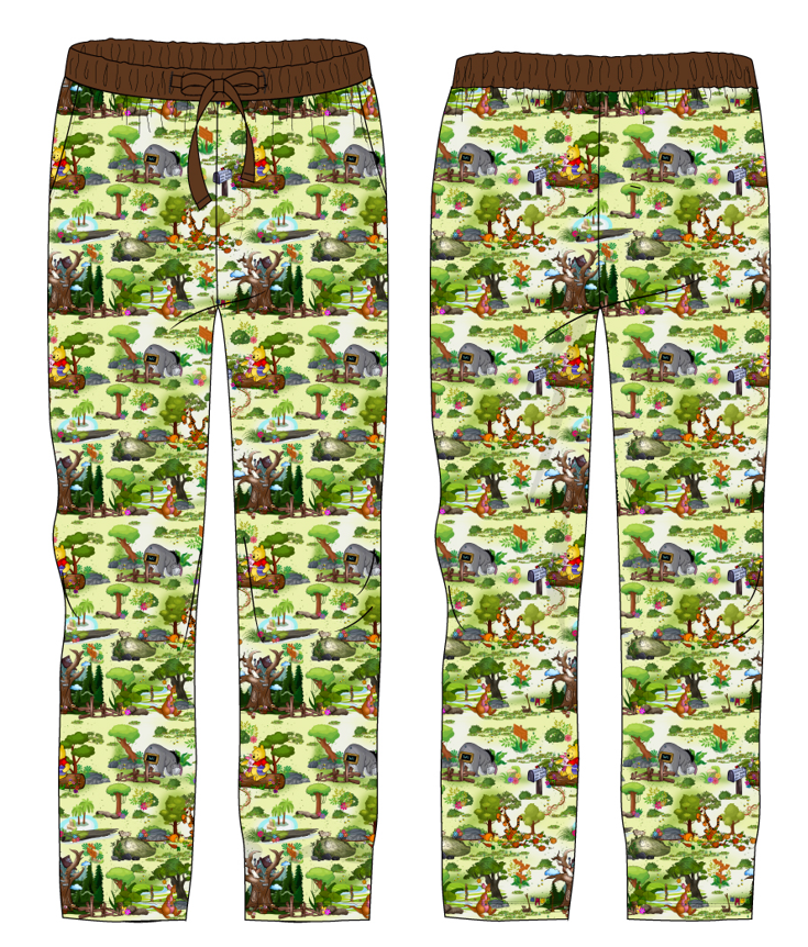 Forest Friends Women's Lounge Pants with Pockets