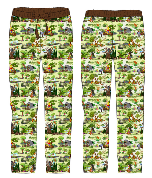 Forest Friends Women's Lounge Pants with Pockets