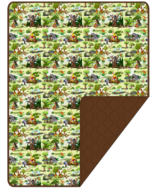 Forest Friends Quilted Blanket