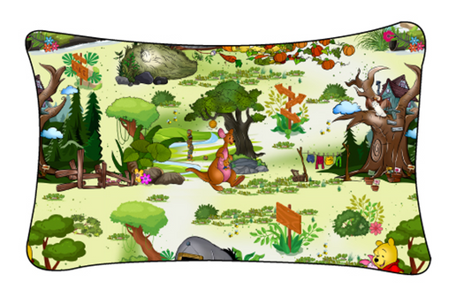 Forest Friends Standard Pillowcase (with Zipper)