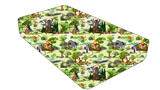 Forest Friends Twin Fitted Sheet