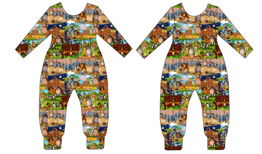 Central Park Quarter Sleeve Duckie Romper (Daywear)
