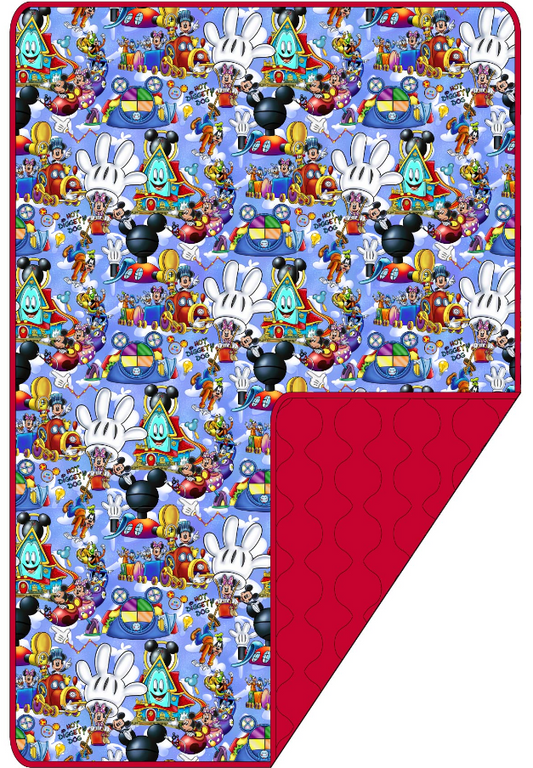 Clubhouse Fun Quilted Blanket