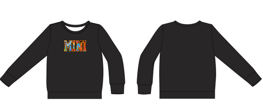 Just Keep Swimming MINI French Terry Crew (Daywear)