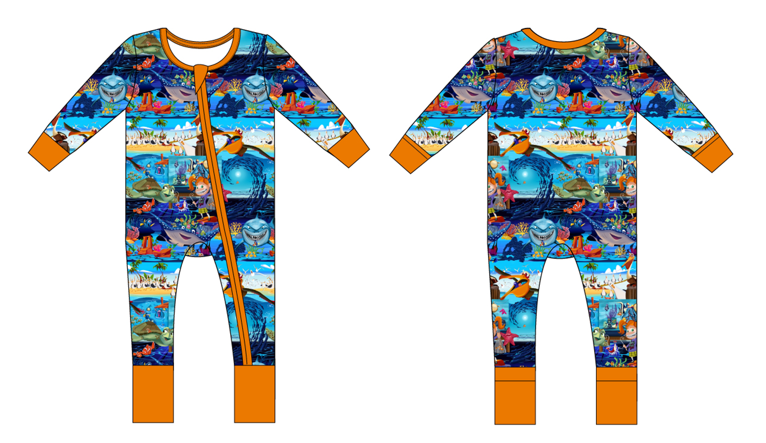Just Keep Swimming Zippy – High Society Bamboo