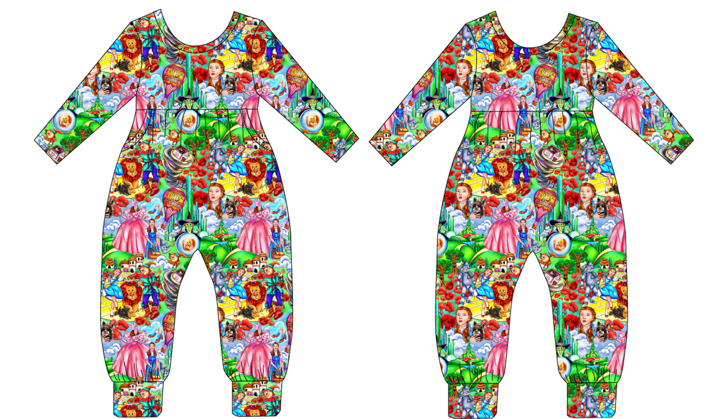 Dorothy Quarter Sleeve Duckie Romper (Daywear)