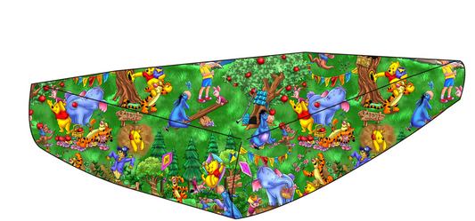 Pooh Picnic Crib Sheet