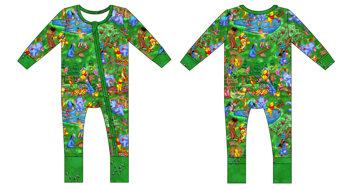 Pooh Picnic Zippy
