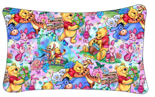 Hunny Bear Standard Pillowcase (with Zipper)