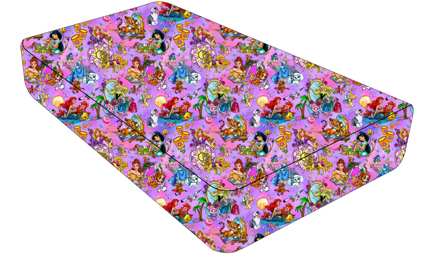 Princess Pets Twin Fitted Sheet