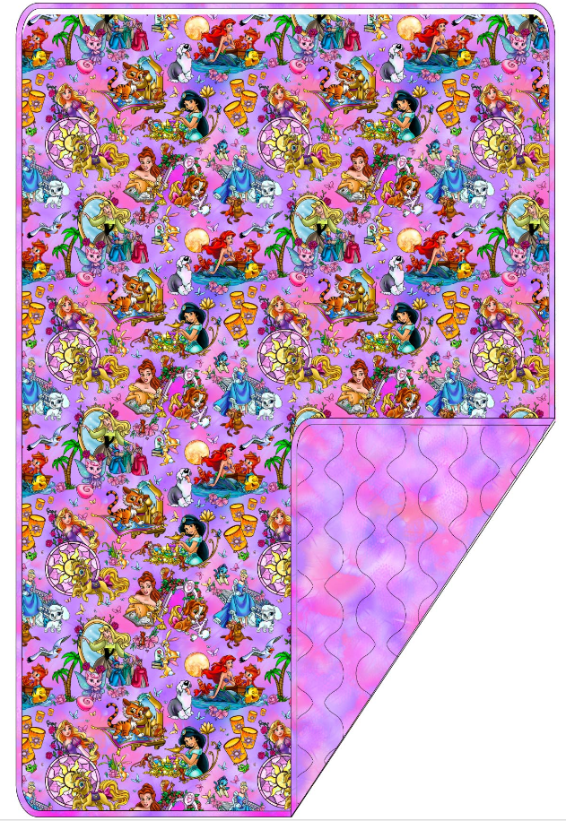 Princess Pets Quilted Blanket