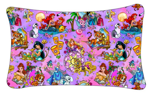 Princess Pets Standard Pillowcase (with Zipper)