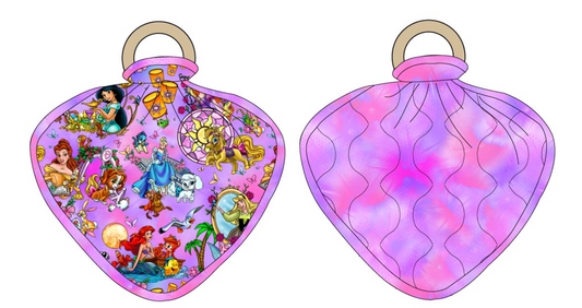 Princess Pets Wooden Ring Quilted Lovey