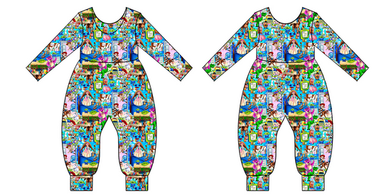 Andys Toys Quarter Sleeve Duckie Romper (Daywear)