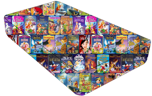 VHS Classics Twin Fitted Sheet