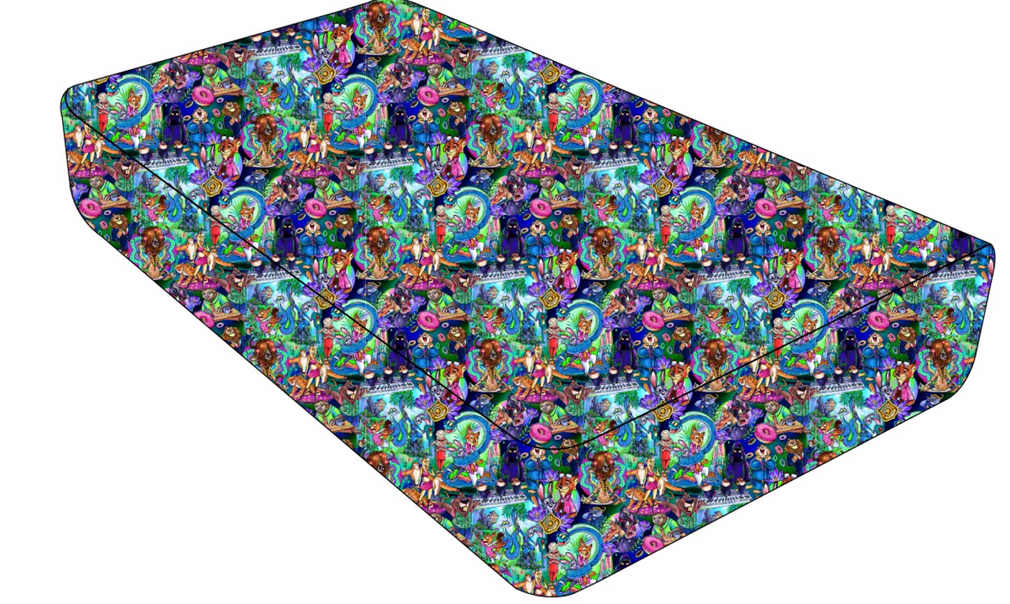 Zoo Friends Twin Fitted Sheet
